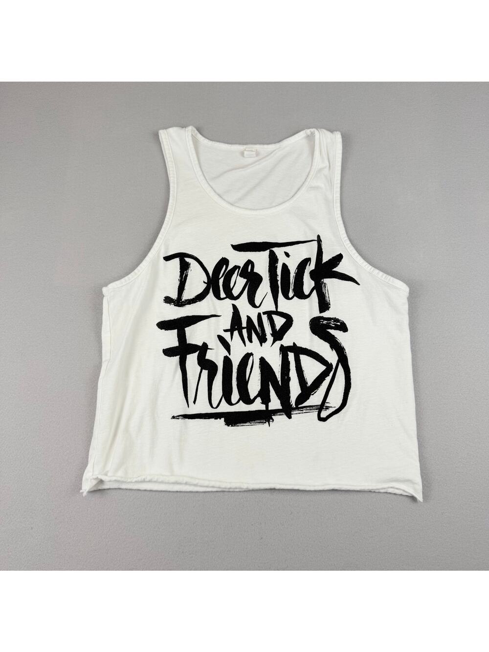 Next Level Derick and Friends Graphic Crop Tank S